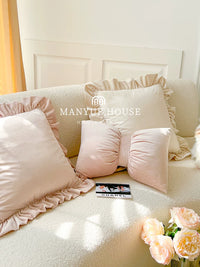 M.life Butterfly Girl Bowknot Sofa Cushion Pillow
