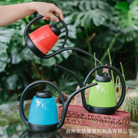 Long Spout Watering Can for Indoor Outdoor Plants, Large Capacity Plastic Sprinkler Pot