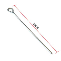Heavy-Duty 7-Shape Tent Stakes for Outdoor Camping and Canopies