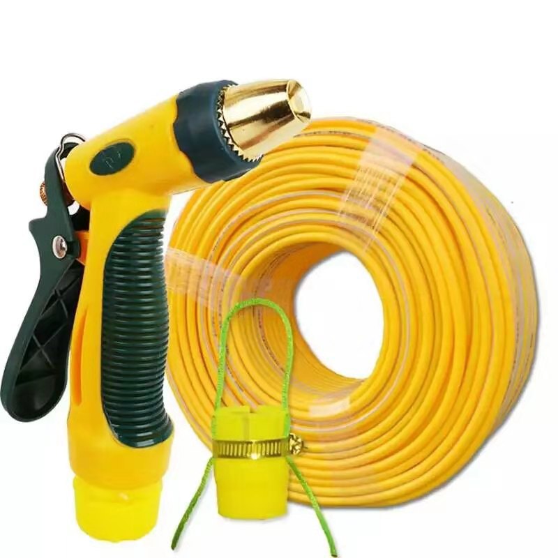 High-Pressure Car Wash Hose Nozzle Kit with Adjustable Spray for Garden and Cleaning