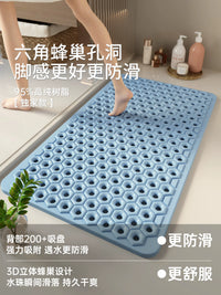 Non-Slip Shower Mat for Bathroom, Bathtub, and Wet Areas - SGS Certified