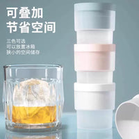 Large Spherical Ice Ball Maker Mold Food-Grade Silicone