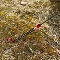 Outdoor Camping Reflective Guy Line and Tent Stake Kit with Aluminum Alloy Adjuster