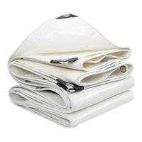 Heavy-Duty PVC Coated Tarpaulin Waterproof Sunshade Rainproof Tent Fabric