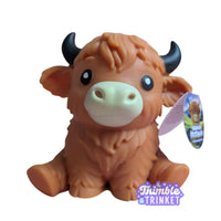 Highland Cow Soft Squeeze Toy Stress Relief Fidget Toy