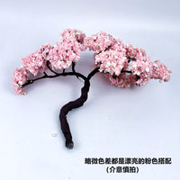Cherry Blossom Tree Model for Sand Table Scenery and Micro Landscape Decoration