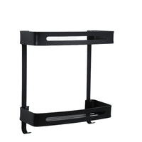 Space Aluminum Bathroom Shelf Wall-Mounted No-Drill Multi-layer Corner Storage Rack
