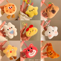Plush Doll Keychain Bag Charm Backpack Pendant Birthday Gift