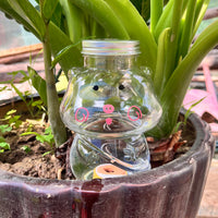 Automatic Self-Watering Pig Planter Insert for Potted Plants, 575ML Blushing Pig Drip Irrigation System