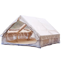 Inflatable 210D Camping Tent for Outdoor Picnic, Waterproof, Quick Setup, Portable