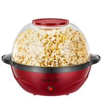 3.6L Automatic Popcorn Maker for Home Use, Electric Popcorn Machine, Kitchen Appliance Gift