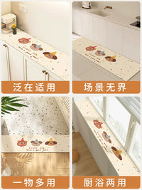 Cartoon Absorbent Non-Slip Bathroom Mat Quick Dry Toilet Door Mat