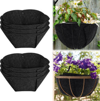 Felt Hanging Planter Basket Liners Round Non-Woven Flower Pot Replacement Kit