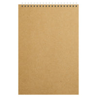 B5 Kraft Paper Sketchbook for Art Students, Thick Blank Pages for Drawing and Sketching, 16K Size