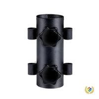 Outdoor Camping Tarp Pole Holder Tent Awning Support Rod Ground Nail Accessory Adjustable Base