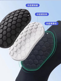 Kids & Adult Anti-Collision Honeycomb Sports Knee Pads for Basketball Soccer