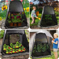 Garden Plant Protective Cover with Sunshade and Insect Netting