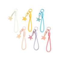 Starfish Phone Lanyard with Door Buckle Keychain Pendant DIY Material Kit