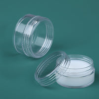 Portable Travel Cream Jars with Lids for Cosmetics and Skincare