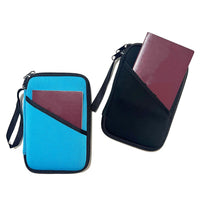 Multi-functional RFID Blocking Passport Holder & Card Wallet for Travel