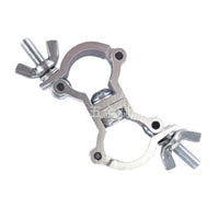 Aluminum Alloy Scaffolding Clamp for Round Tubes, Double/Single Ring Swivel Coupler