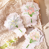 Floral Bouquet Thank You Cards for Gifts and Favors