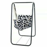 Outdoor Patio Swing Chair Hammock with Stand for Indoor/Outdoor Use