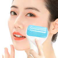 Ice Roller for Face and Eyes, Cold Compress Massager for Skin Rejuvenation and Soothing