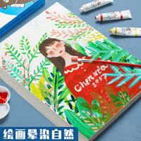 8K Gouache Paper for Art Exams and Painting, Thickened A3/A4/8K/4K/16K Watercolor Paper for Students