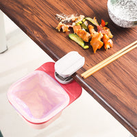 Multifunctional Desktop Rotating Trash Can Mini Storage Box for Kitchen Countertops