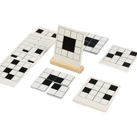 Black and White Battle Card Logic Puzzle Game for Kids