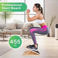 Wooden Slant Board for Calf Stretching and Fitness