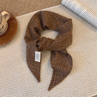 Luxury Soft Knit Scarf for Women - Autumn/Winter Warm Decorative Triangle Shawl