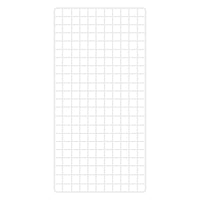 Grid Mesh Iron Net White Supermarket Photo Wall Iron Wire Grid Wall Hanging Board Storage Rack Kindergarten Display Shelf