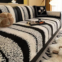 Plush Sofa Cover Blanket Non-Slip Cushion for Autumn/Winter
