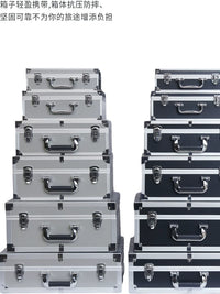 Aluminum Alloy Hard Case with Foam Insert for Tools, Equipment, and Documents