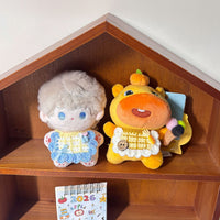 Capybara Lulu Doll Bib Overalls for 10-13cm Cotton Dolls