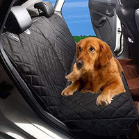 Waterproof Pet Car Seat Cover for Dogs, Rear Bench Protector Mat