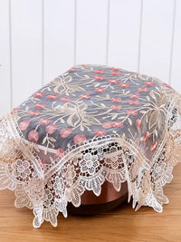 Appliance Dust Cover for Coffee Maker, Toaster, Mixer, Rice Cooker, and Table Lamp