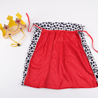 Pet Dog Cat King Cape with Crown for Festival Party Decoration