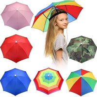 Hands-Free UV Protection Umbrella Hat for Outdoor Activities