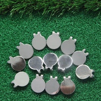 Golf Magnetic Hat Clip with Detachable Ball Marker, Metal