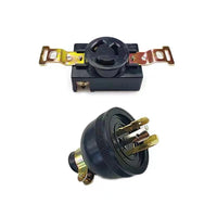 2.5KW-6.5KW American Socket 168F/188F Anti-Loosening Three-Hole Socket for Gasoline Generator Parts