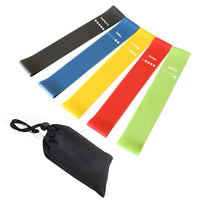 Resistance Bands Set for Men & Women, 5-Piece Exercise Bands for Home Gym & Yoga, Different Resistance Levels
