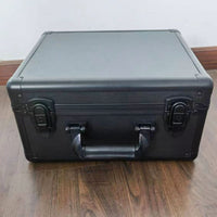 Aluminum Alloy Tool Case with Foam Insert - Portable Storage Box for Samples, Equipment, and Display
