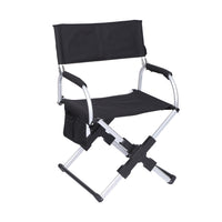 Portable Folding Camping Chair with Oxford Cloth and Aluminum Alloy Frame for Outdoor Activities