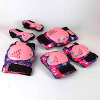 Adult & Kids Roller Skating Protective Gear Set with Helmet, Knee Pads, Elbow Pads, and Wrist Guards