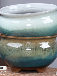 Large Ceramic Succulent Planter Pot for Indoor Outdoor Plants