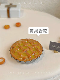 Dollhouse Miniature Simulation Food Dessert Toy - Mini Apple Pie & Fruit Tarts