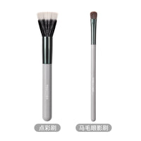 WZC Soft Bristle Portable Makeup Brush Set for Blush, Contour, and Eyeshadow